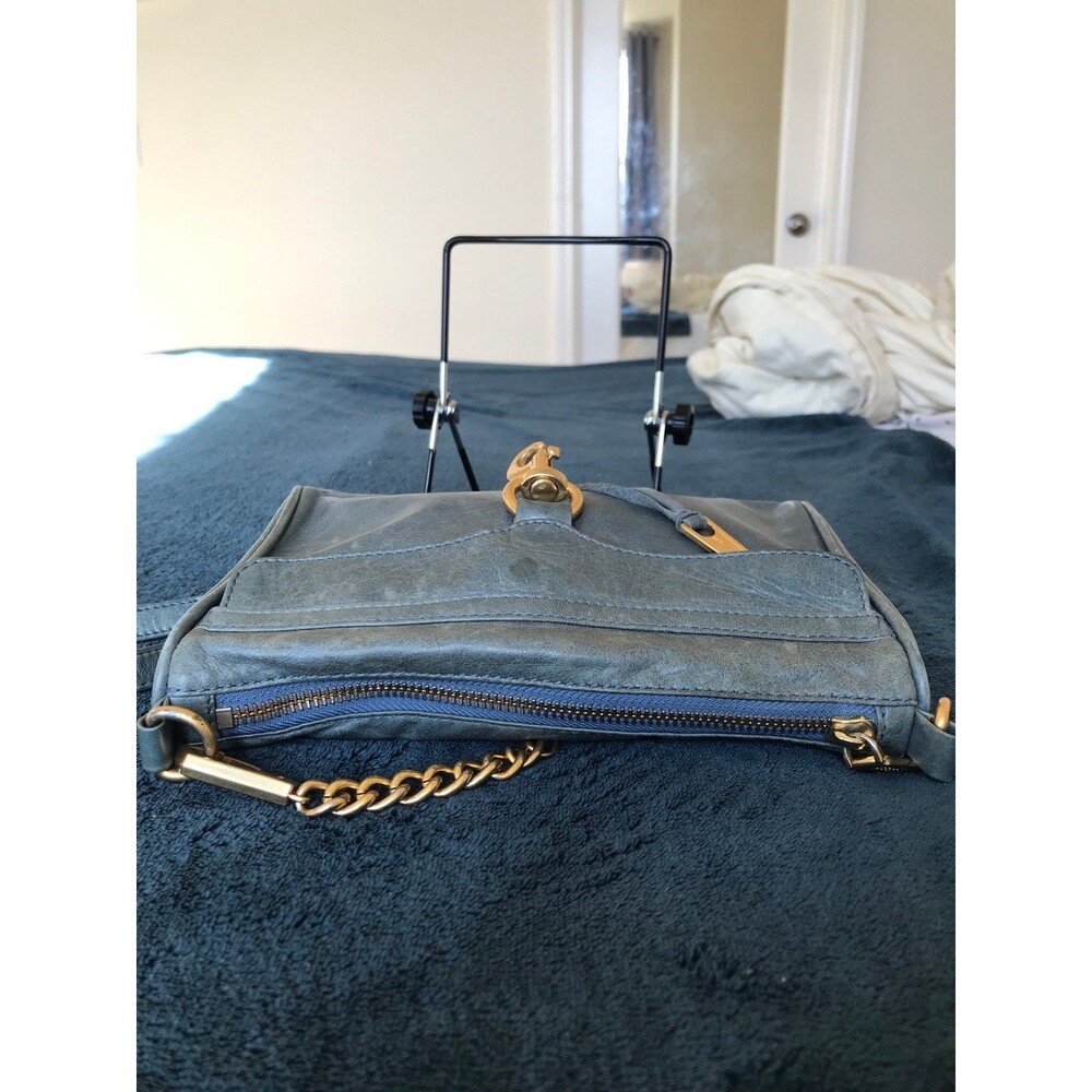 Rebecca Minkoff mini M.A.C. Mac Crossbody bag In denim color - Picture 5 of 12